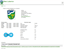 Tablet Screenshot of lukavice.cz